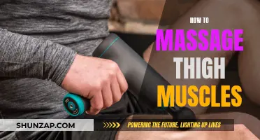 Easing Thigh Muscle Pain Through Massage Therapy