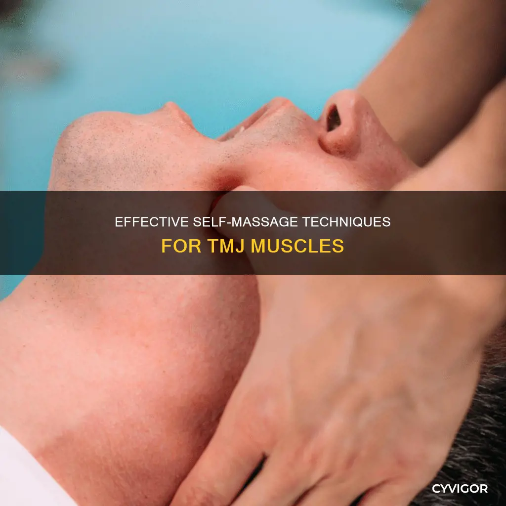 how to massage tmj muscles