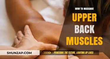 Relieve Tension: A Guide to Massaging Your Upper Back Muscles
