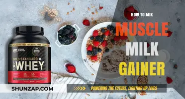 Mastering Muscle Milk Gainer: Easy Mixing Tips for Optimal Results