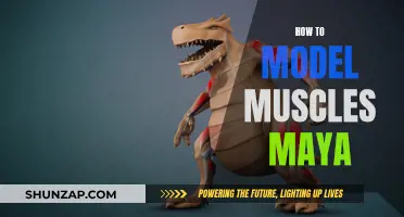 Modeling Muscles in Maya: A Step-by-Step Guide