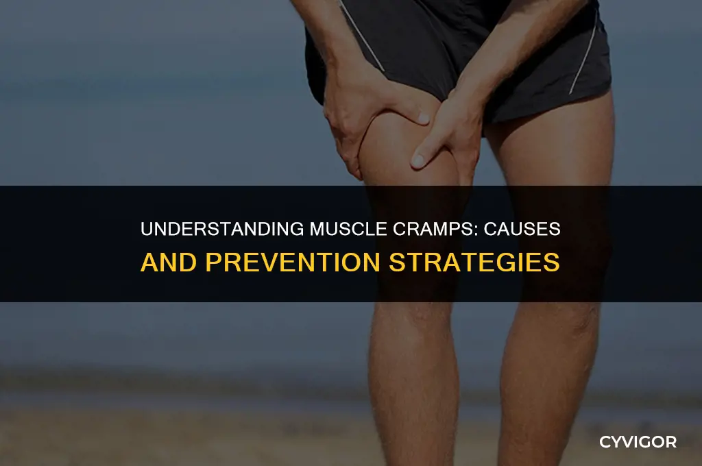 how to muscle cramps occur