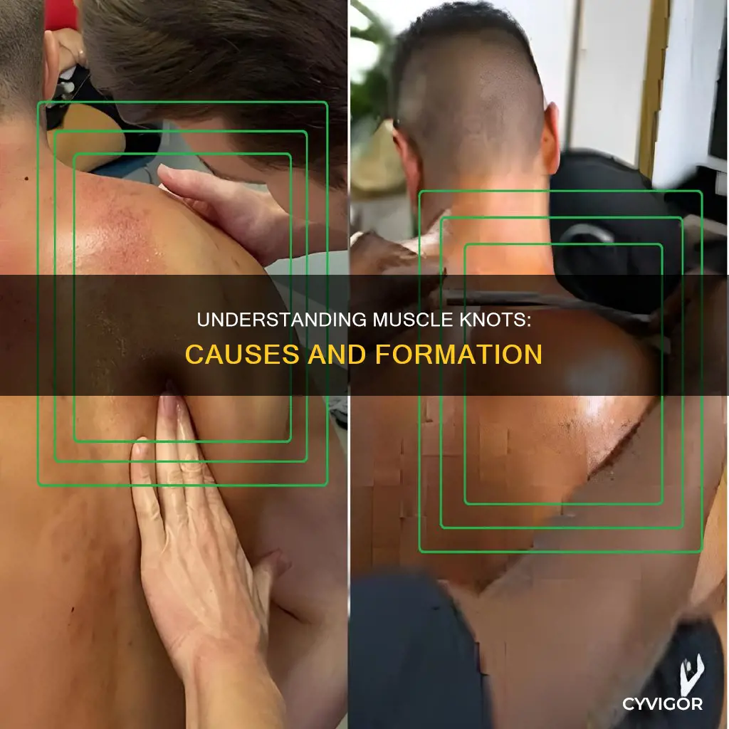 how to muscle knots form