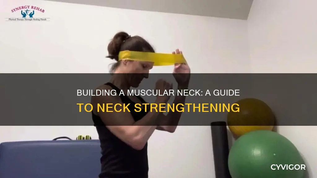 how to muscle neck