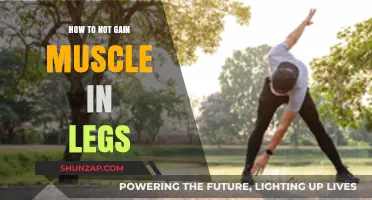 Avoid Leg Muscle Growth: Tips for Maintaining Leaner Limbs