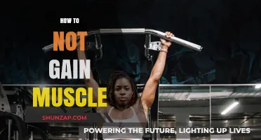 Avoiding Muscle Gain: Strategies for Maintaining Your Current Physique