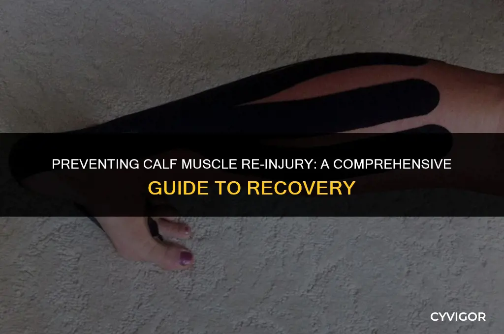 how to not reinjure a calf muscle injury