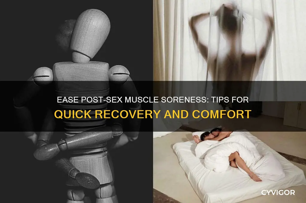 how to overcome sore muscles after sex