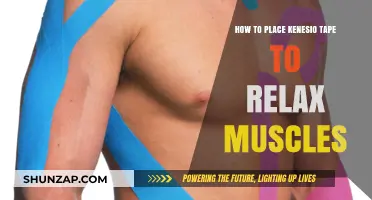Effective Kinesio Tape Application for Muscle Relaxation and Recovery