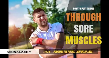 Tennis Through the Pain: Strategies for Playing with Sore Muscles