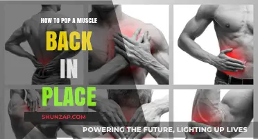 Quick Fix for Muscle Spasms: Popping It Back in Place