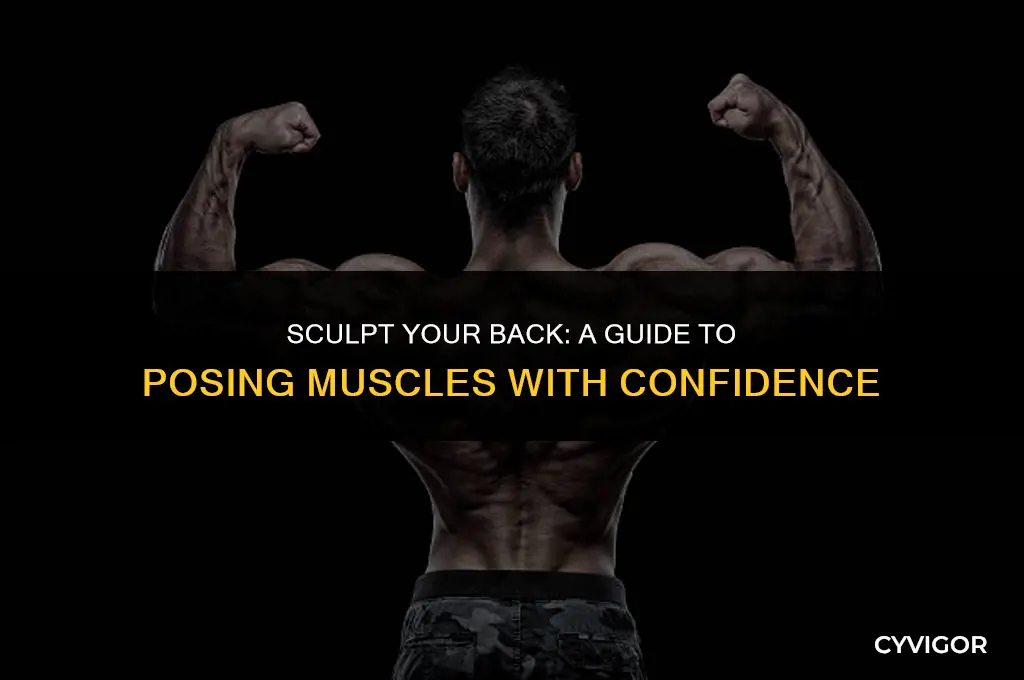 how to pose back muscles