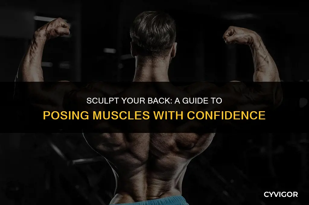 how to pose your back muscles
