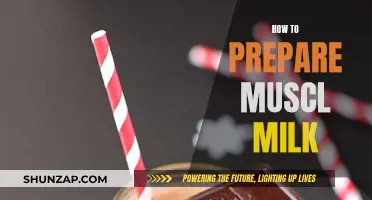 Muscle Milk: Preparation and Benefits