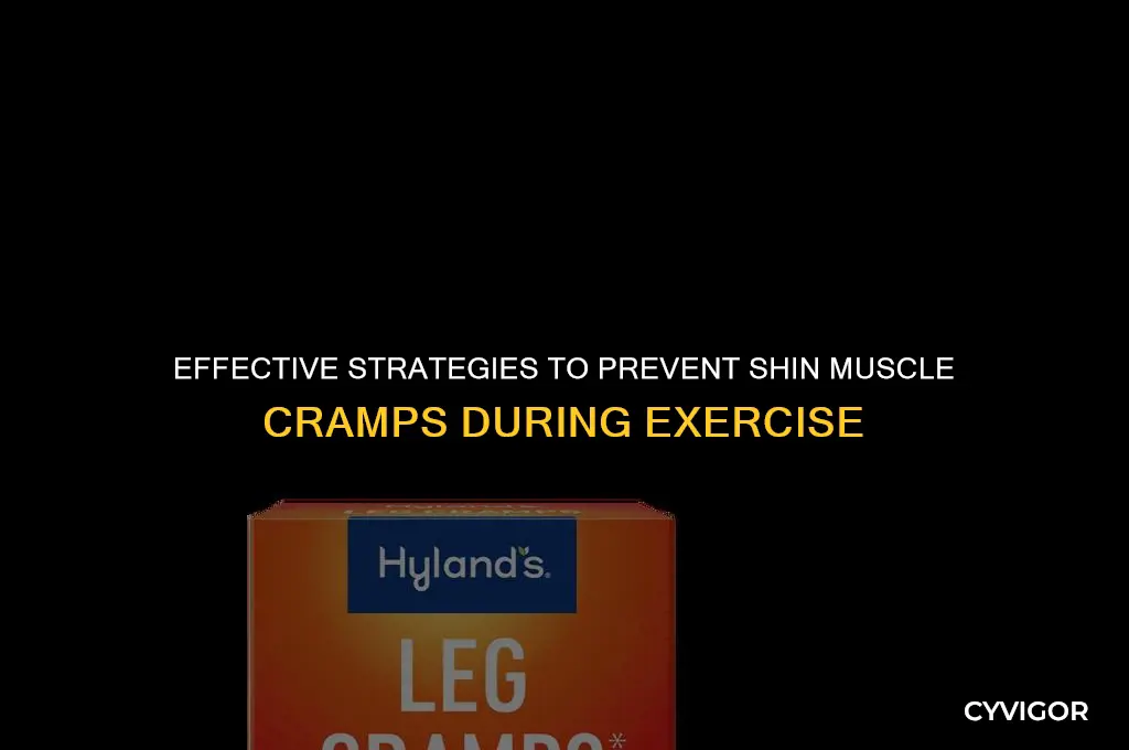 how to prevent buildup of shin muscle cramps