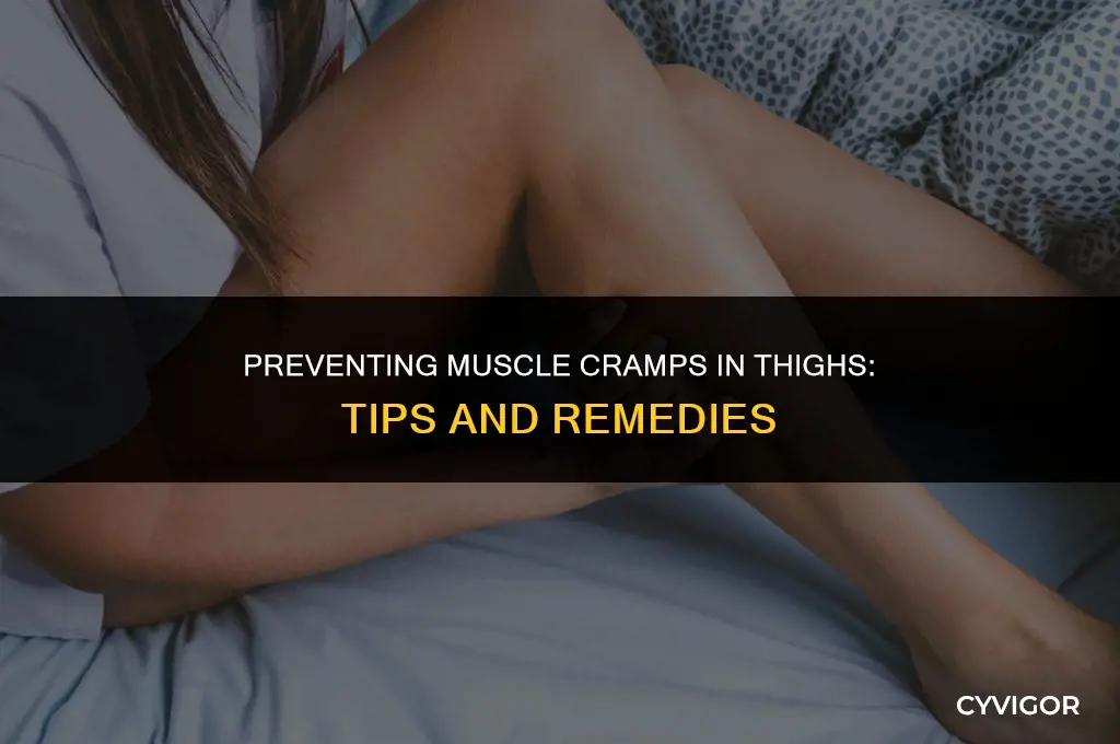 how to prevent muscle cramps in thighs