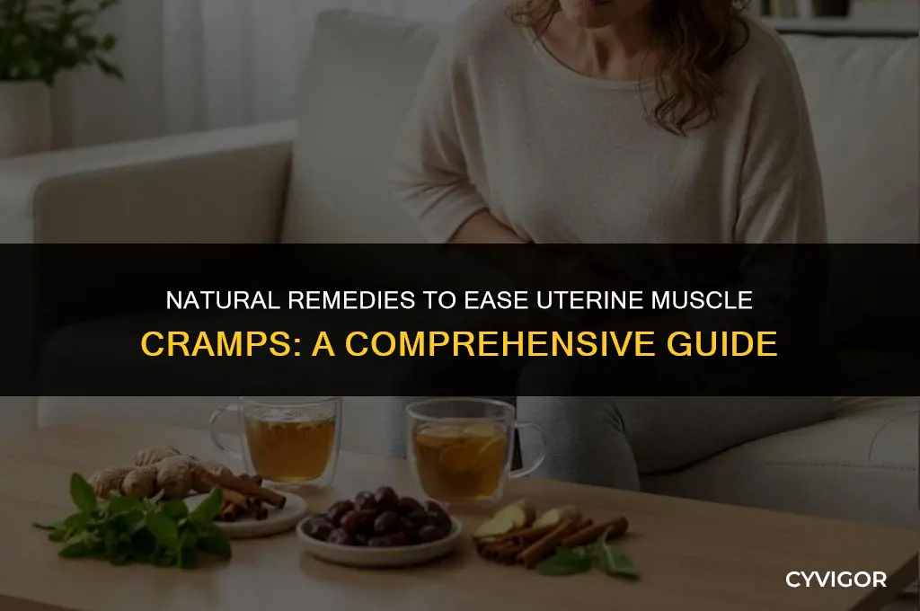 how to prevent uterine muscle cramps