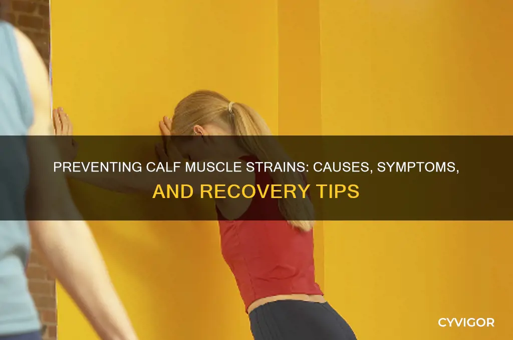 how to pull a calf muscle