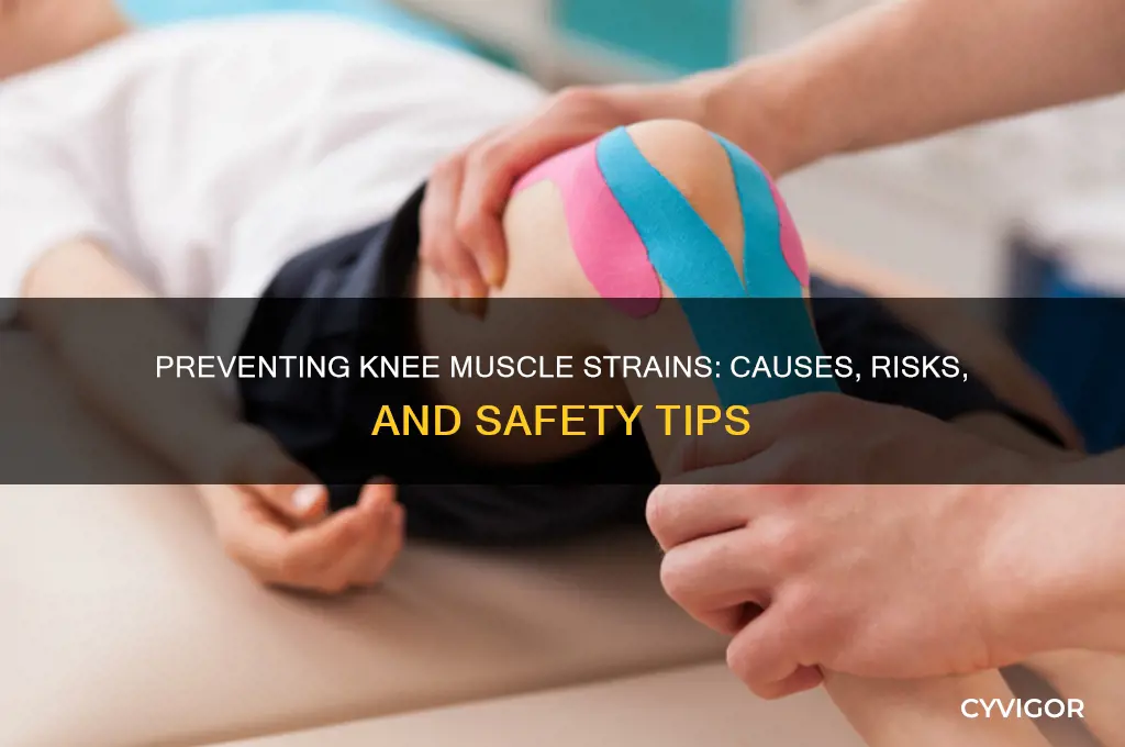 how to pull a muscle in your knee