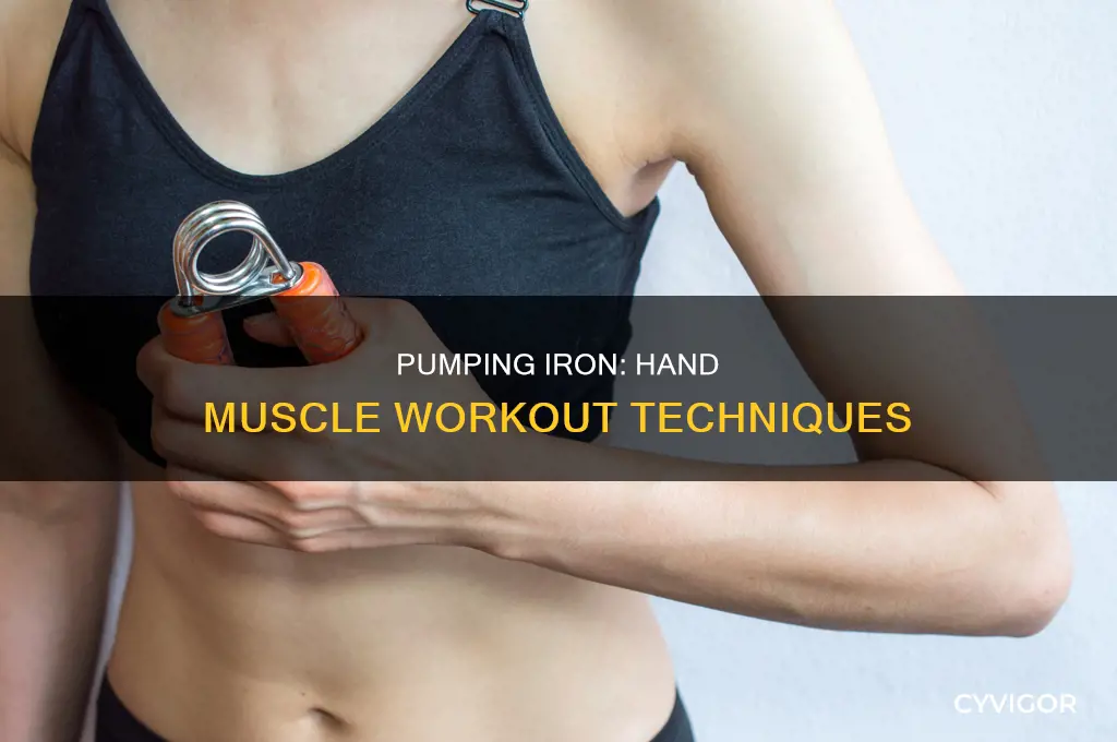how to pump hand muscles