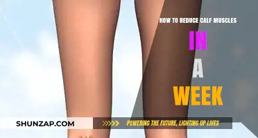Slim Down Your Calves: A Week-Long Guide to Toned Legs