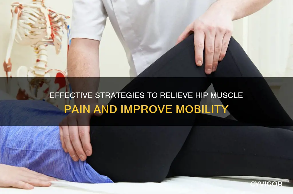 how to reduce hip muscle pain