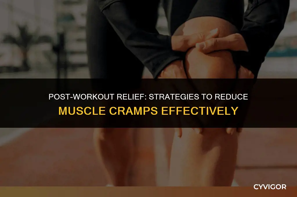 how to reduce muscle cramps after exercise