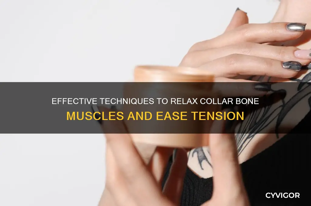 how to relax callor bone muscle