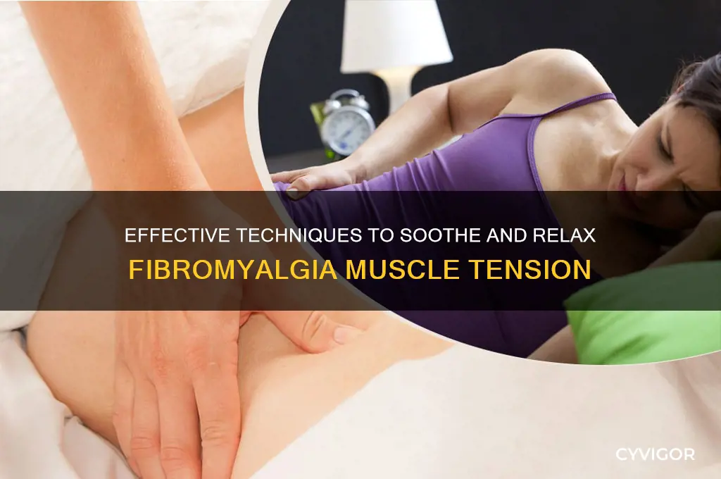 how to relax fibromyalgia muscles