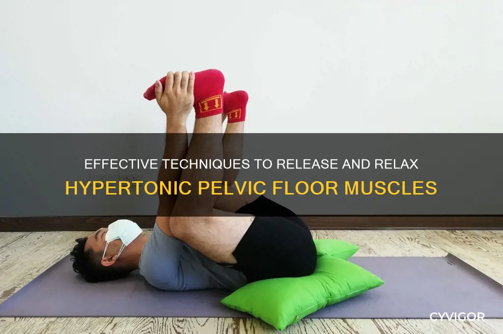 how to relax hypertonic pelvic floor muscles