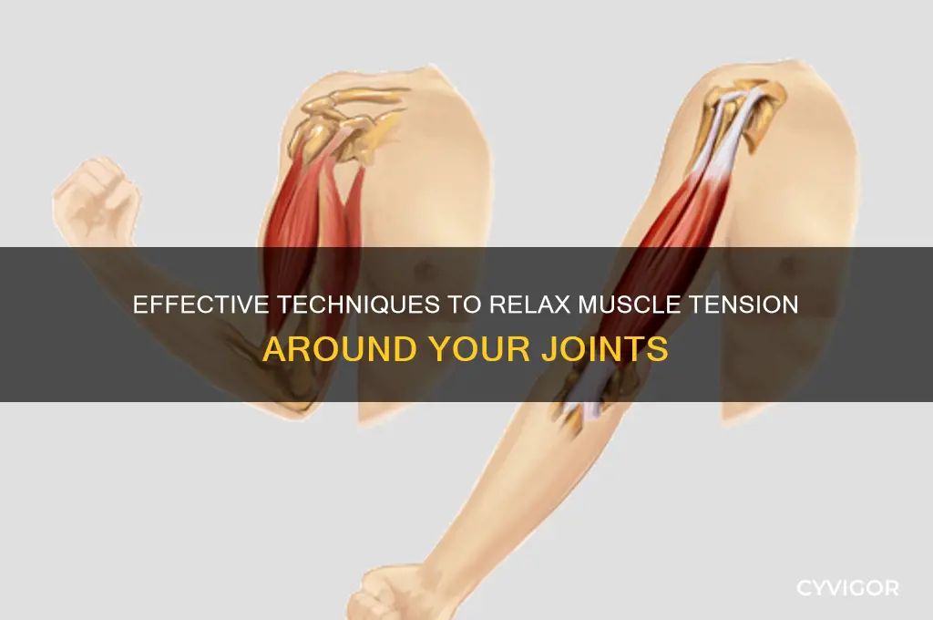 how to relax muscles on sides of joints