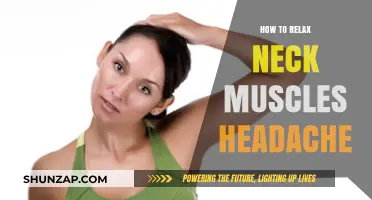 Effective Techniques to Relax Neck Muscles and Relieve Headache Pain