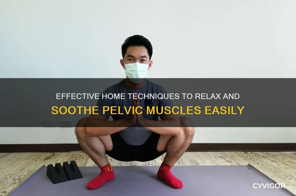how to relax pelvic muscles at home