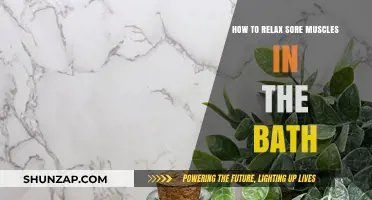 Soothing Sore Muscles: Relaxation Techniques for Bath Time Relief