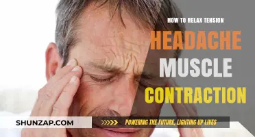Ease Tension Headaches: Relax Muscle Contractions with Simple Techniques