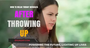 Soothe Your Throat: Relaxing Muscles After Vomiting – Quick Tips