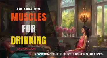 Relax Your Throat Muscles: Easy Techniques for Comfortable Drinking