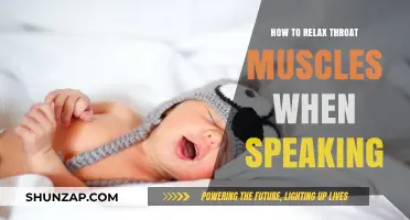 Relax Your Throat Muscles: Techniques for Clear and Comfortable Speaking
