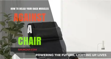 Relax Your Back Muscles: Simple Chair Techniques for Instant Relief