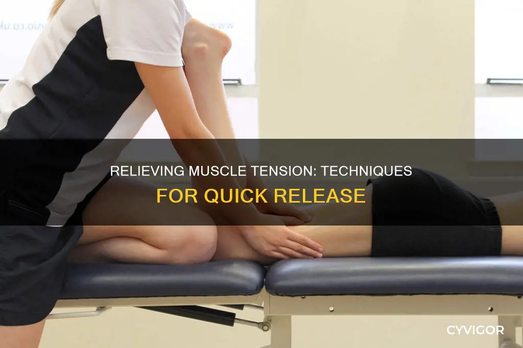 how to release a muscle