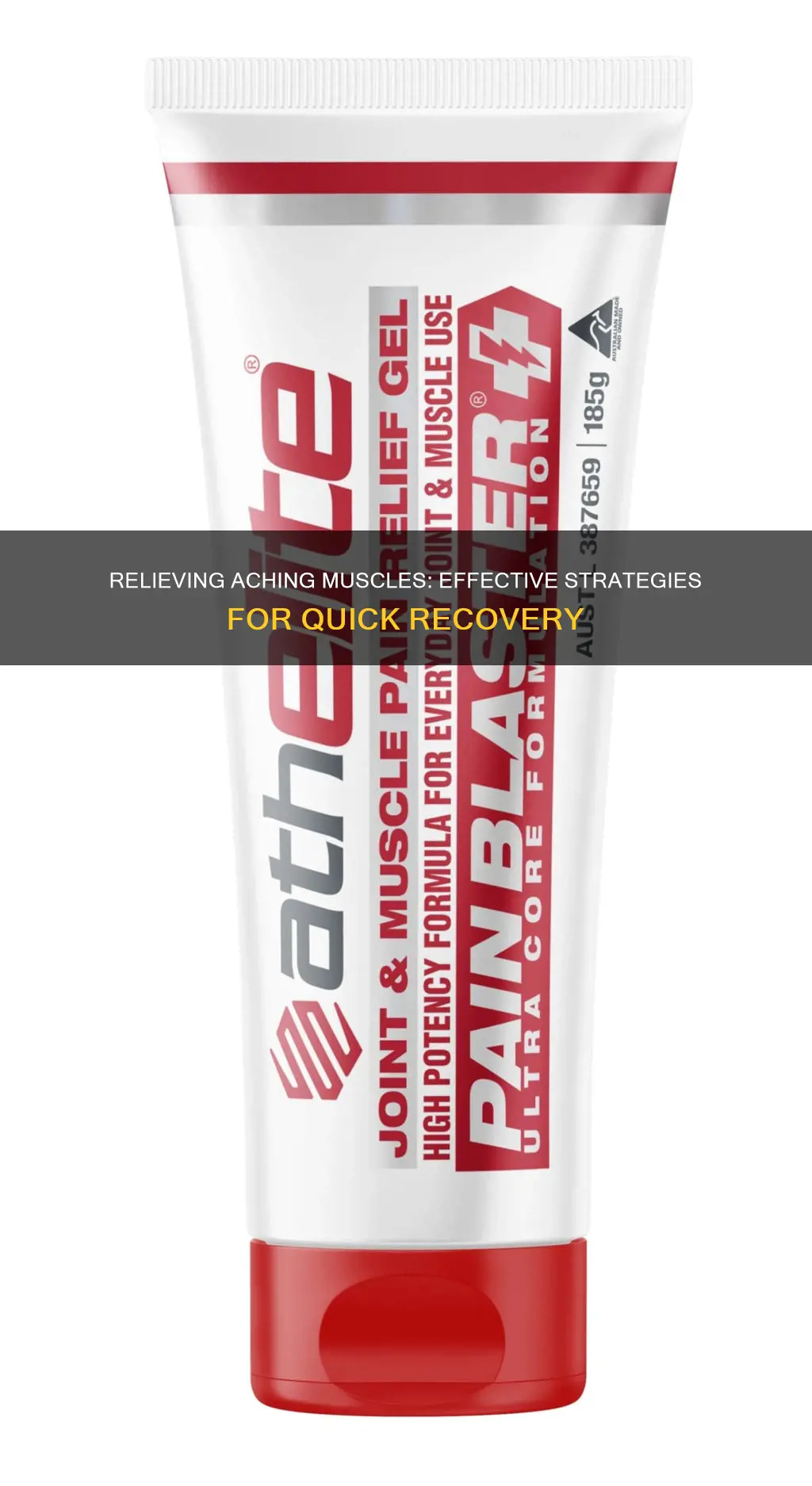 how to relieve aching muscles