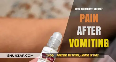 Effective Ways to Relieve Muscle Pain After Vomiting: Tips and Remedies