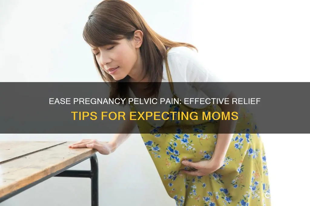 how to relieve pelvic muscle pain during pregnancy