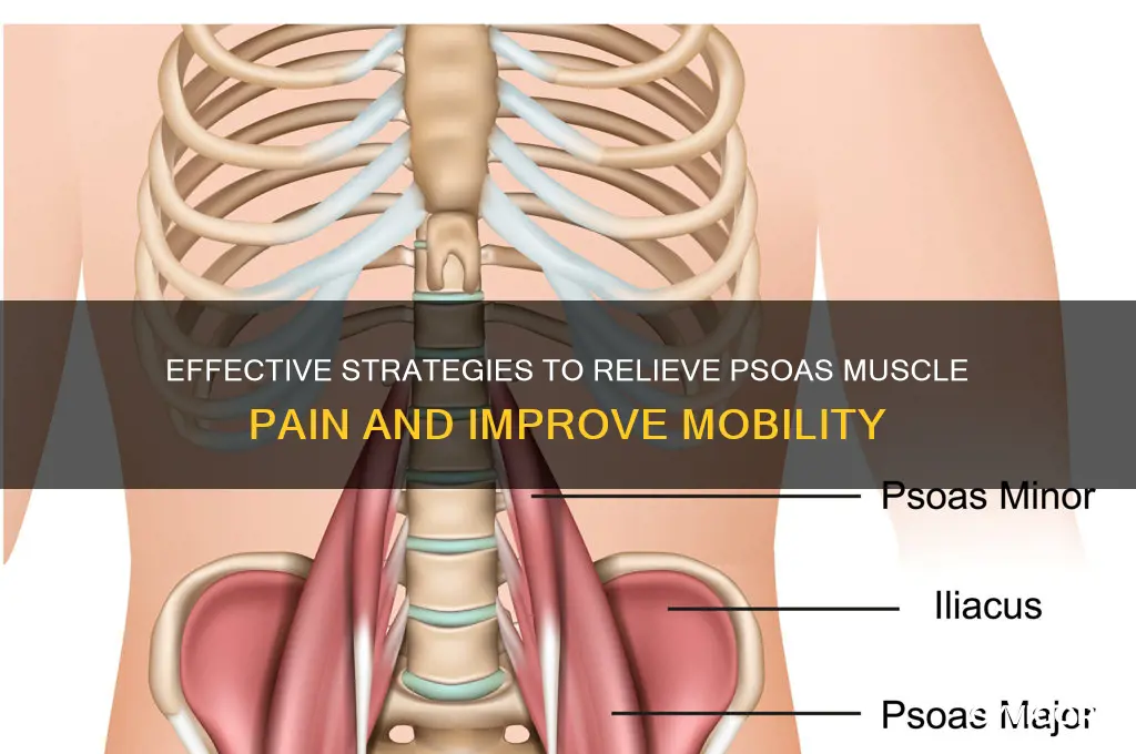 how to relieve psoas muscle pain