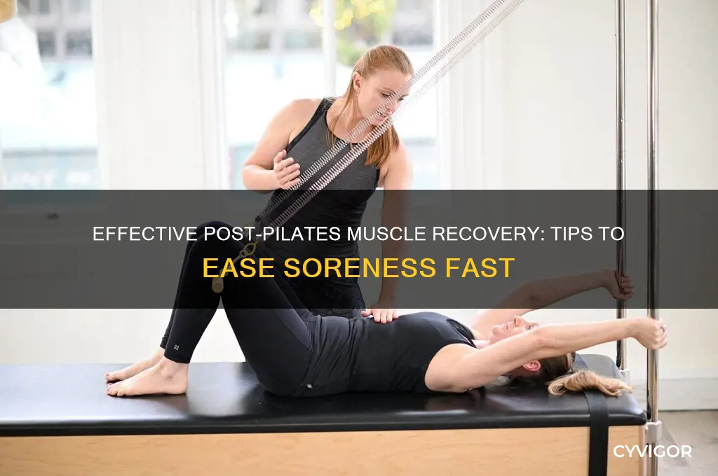 how to relieve sore muscles after pilates