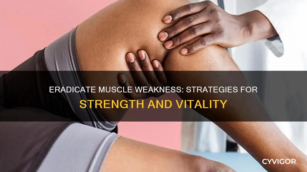 how to remove muscles weakness