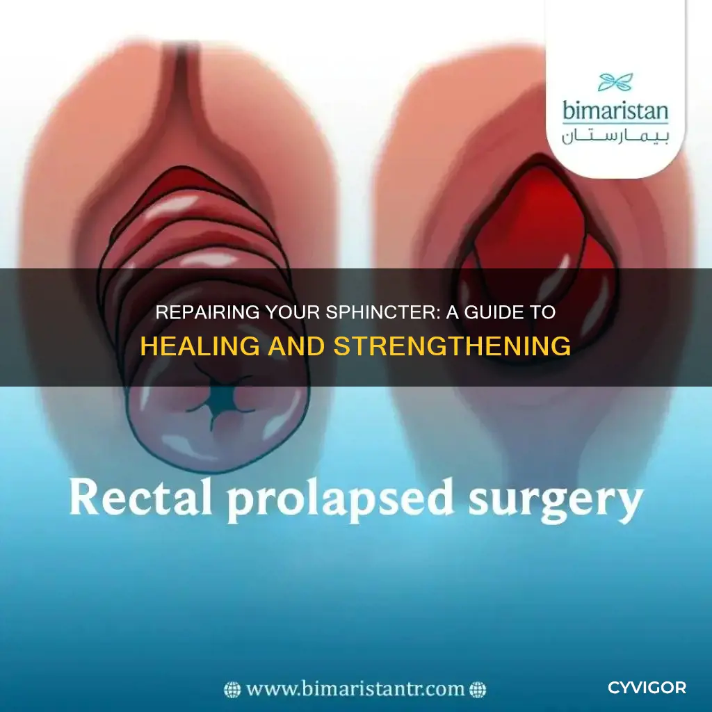 how to repair sphincter muscle