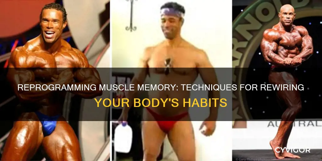 how to reprogram muscle memory