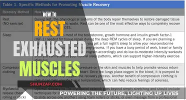 Resting Exhausted Muscles: Effective Strategies for Quick Recovery