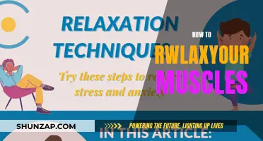 Relaxing Your Muscles: Simple Techniques for Quick Relief
